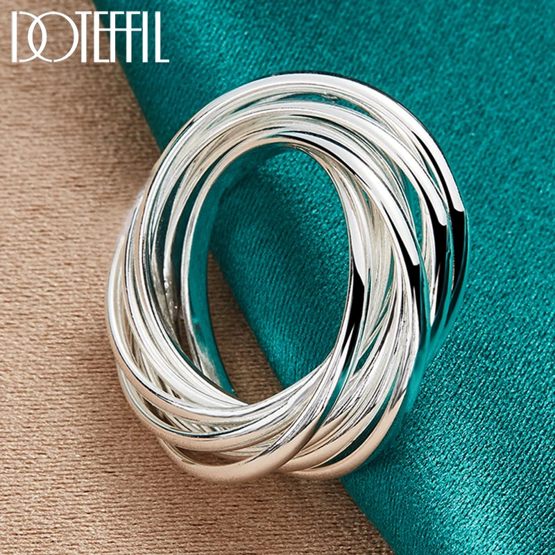 Entwine Sterling Silver Ciocktail Ring - Bold. Graceful. Unapologetically You.