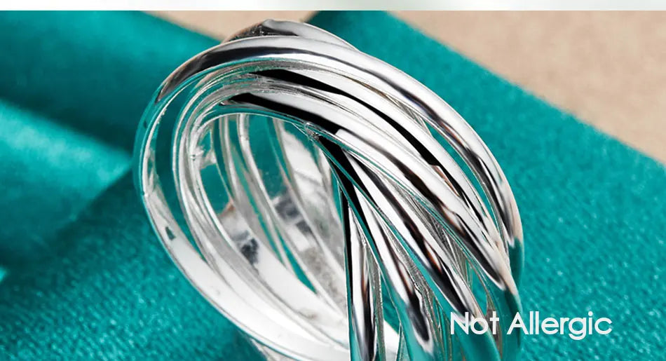 Entwine Sterling Silver Ciocktail Ring - Bold. Graceful. Unapologetically You.