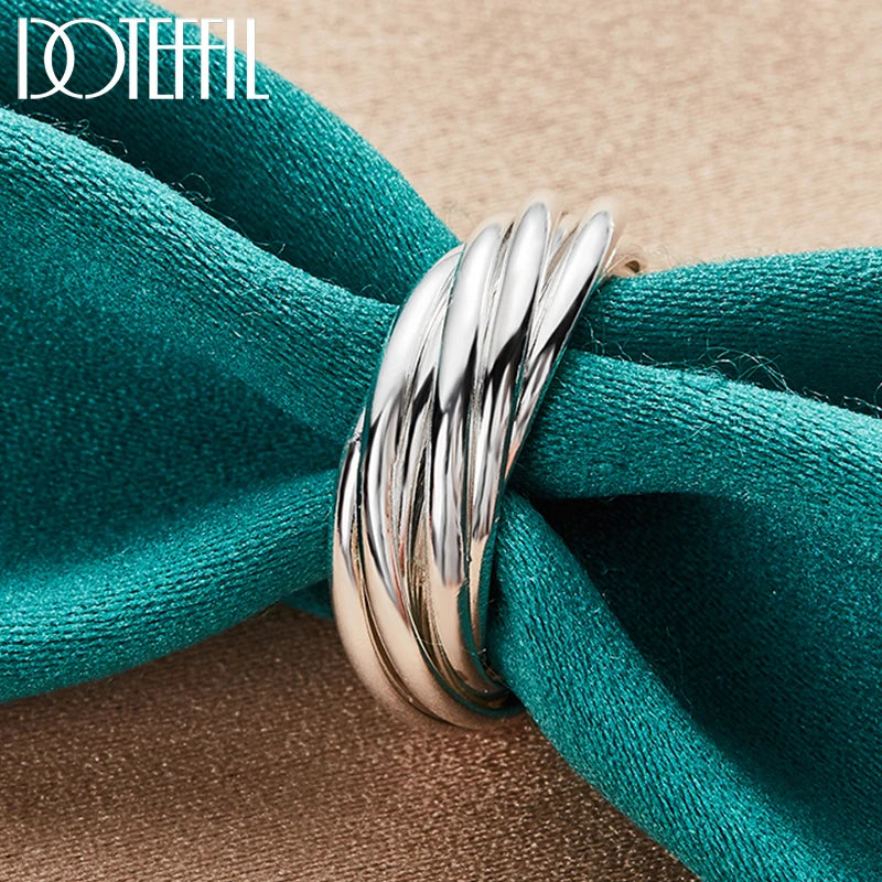 Entwine Sterling Silver Ciocktail Ring - Bold. Graceful. Unapologetically You.
