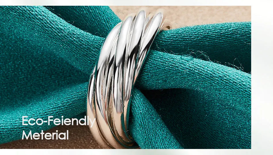 Entwine Sterling Silver Ciocktail Ring - Bold. Graceful. Unapologetically You.